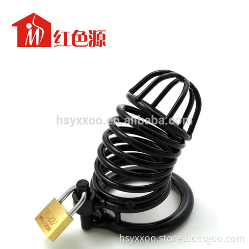 Ridem Tiger Black Steel Male Chastity Device Bad Guy Cock Cage